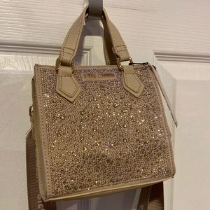 BNWT Steve Madden Blush Mini Stone Satchel PRICE FIRM